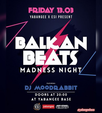 Balkan Beats Madness Night: Yabangee x ESI