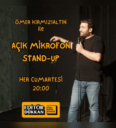 Ömer Kırmızıaltın ile Açık Mikrofon Stand-up