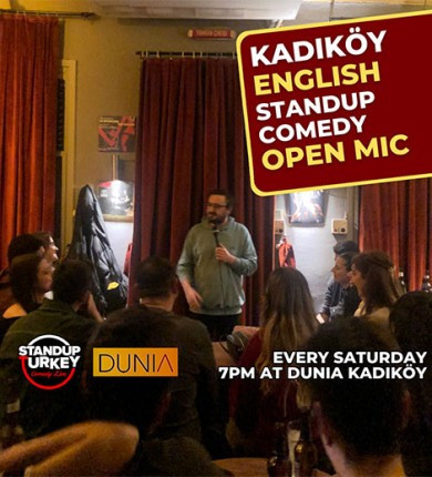Kadıköy English Stand-up Comedy Open Mic