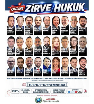 Online Zirve Hukuk Semineri