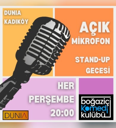 Açık Mikrofon Stand-up Gecesi