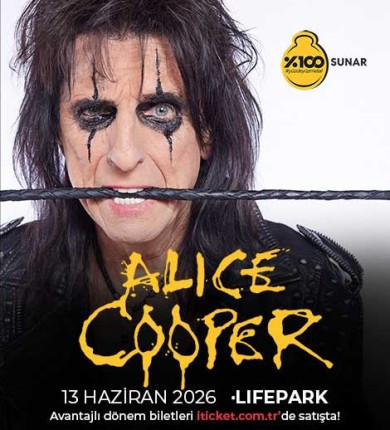 %100 Metal Sunar: Alice Cooper
