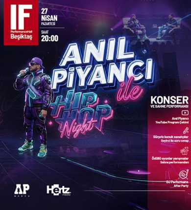 Anıl Piyancı ile Hip Hop Night
