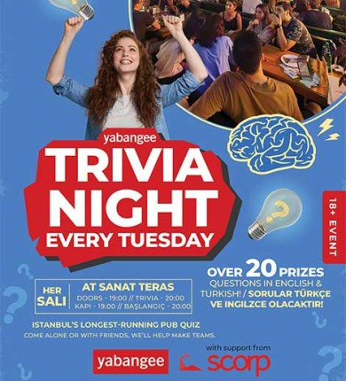 Trivia Night: Questions in English & Turkish