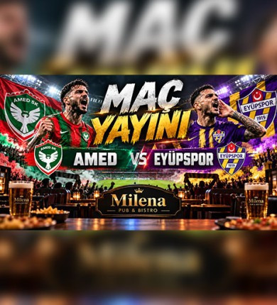 Amed - Eyüpspor Maç Yayını