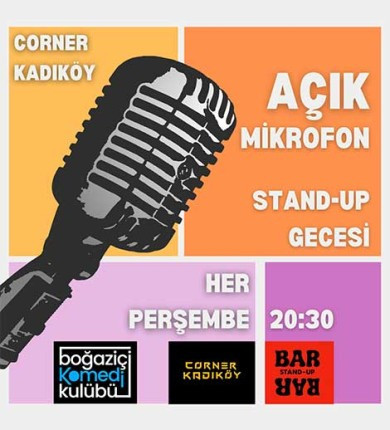 Kadıköy Açık Mikrofon Stand-up Gecesi