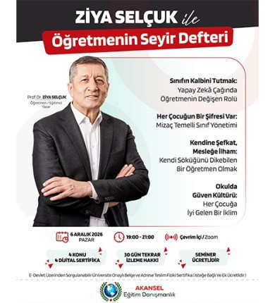 Ziya Selçuk ile “Öğretmenin Seyir Defteri”
