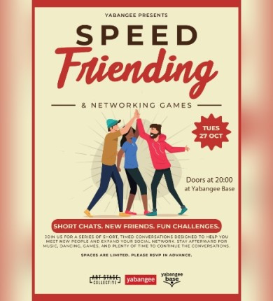 Speed Friending & Networking Games Night