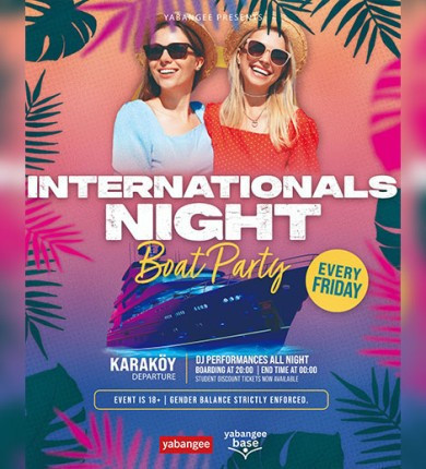 Internationals Night Boat Party