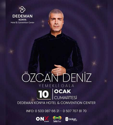 Özcan Deniz Konya Gala
