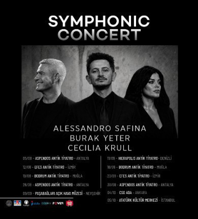 Symphonic Concert with Burak Yeter & Alessandro Safina & Cecilia Krull