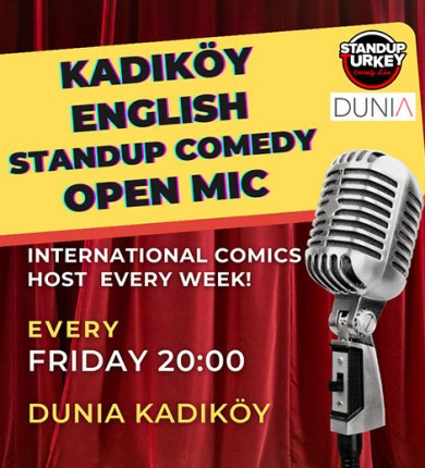 Kadıköy English Stand-up Comedy Open Mic