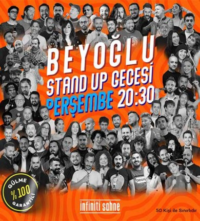 Stand up Taksim Beyoğlu Açık Mikrofon Perşembe