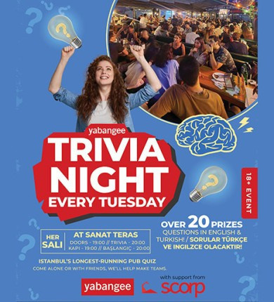 Trivia Night: Questions in English & Turkish