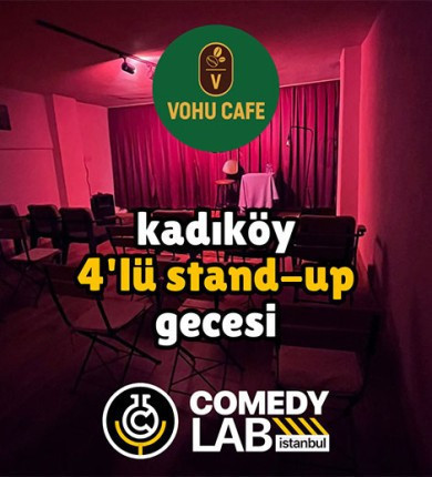 Kadıköy 4'lü Stand-up Gecesi - Comedy Lab Istanbul