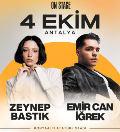 On Stage Antalya 2026 - Zeynep Bastık, Emir Can İğrek