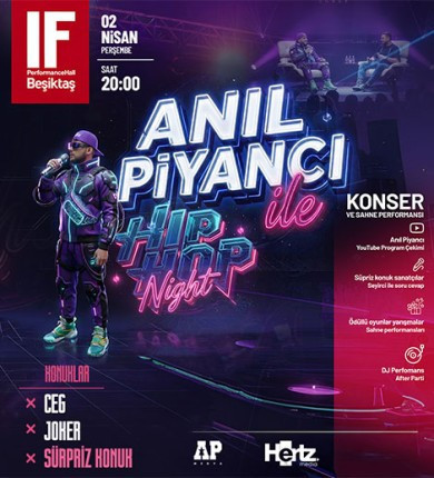 Anıl Piyancı İle Hip Hop Night