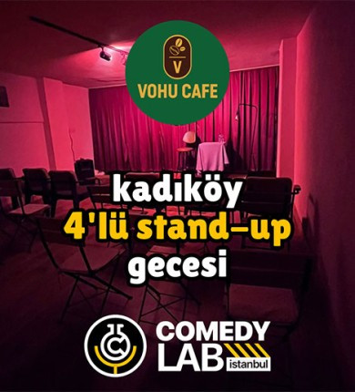 Kadıköy 4'lü Stand-up Gecesi - Comedy Lab Istanbul