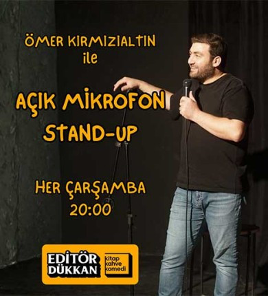 Ömer Kırmızıaltın ile Açık Mikrofon Stand-up