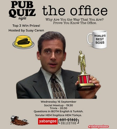 Pub Quiz on The Office: Questions in English and Turkish