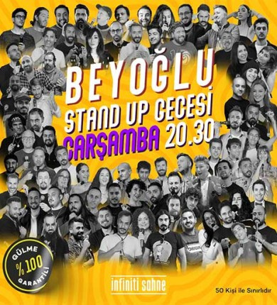 Stand up Taksim Beyoğlu Açık Mikrofon Çarşamba
