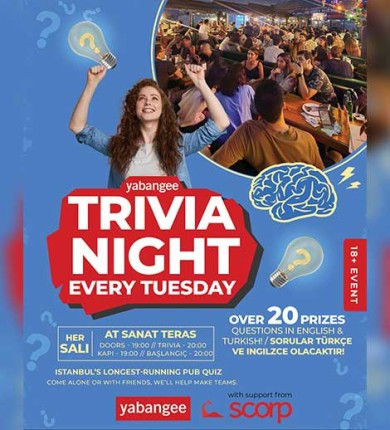 Trivia Night: Questions in English & Turkish