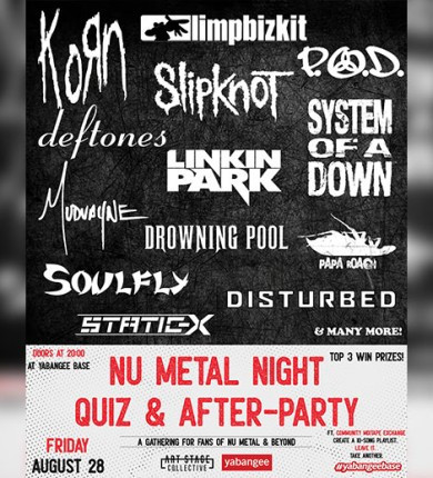 Nu Metal Night: Quiz & After-Party