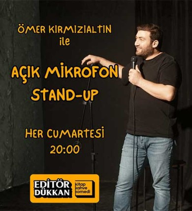 Ömer Kırmızıaltın ile Açık Mikrofon Stand-up