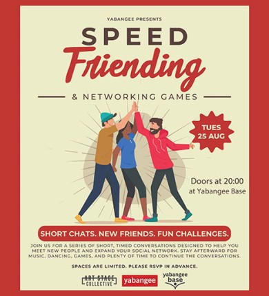 Speed Friending & Networking Games Night