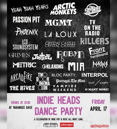 Indie Heads Dance Party