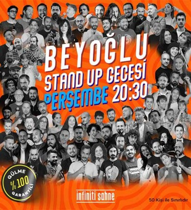 Stand up Taksim Beyoğlu Açık Mikrofon Perşembe