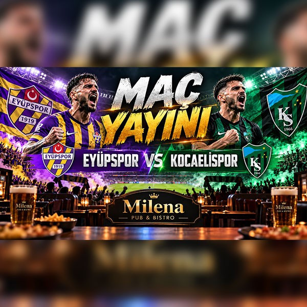 Eyüpspor - Kocaelispor Maç Yayını