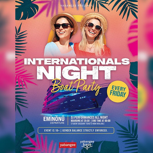Internationals Night Boat Party