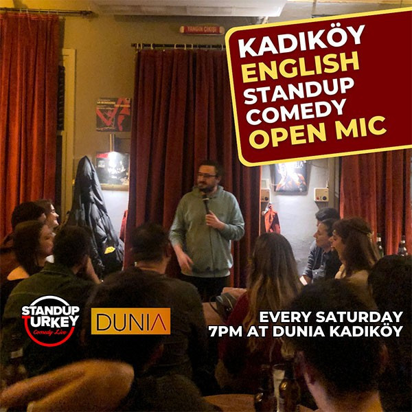 Kadıköy English Stand-up Comedy Open Mic