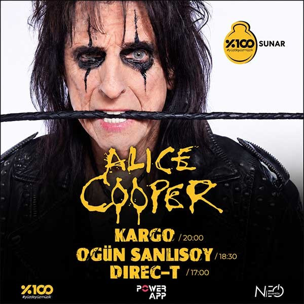 %100 Metal Sunar: Alice Cooper