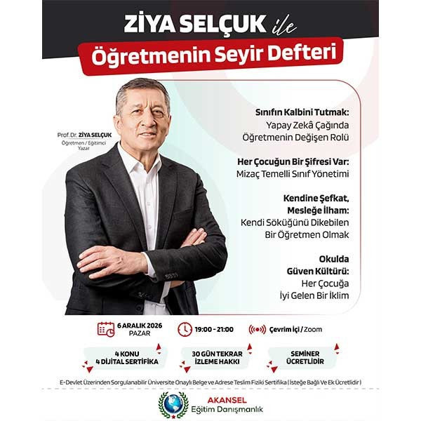 Ziya Selçuk ile “Öğretmenin Seyir Defteri”