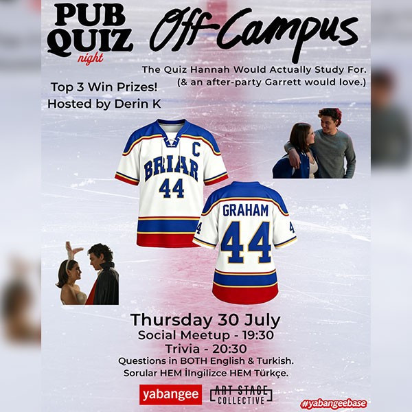 Pub Quiz on Off-Campus: Questions in English & Turkish