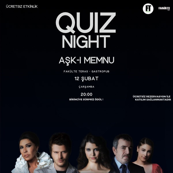 Quiz Night -  Aşk-ı Memnu