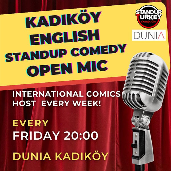 Kadıköy English Stand-up Comedy Open Mic
