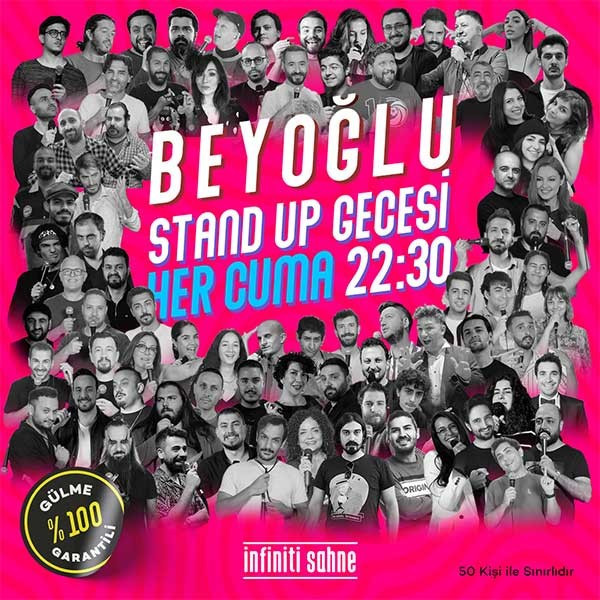 Stand up Beyoğlu Taksim Gecesi Cuma