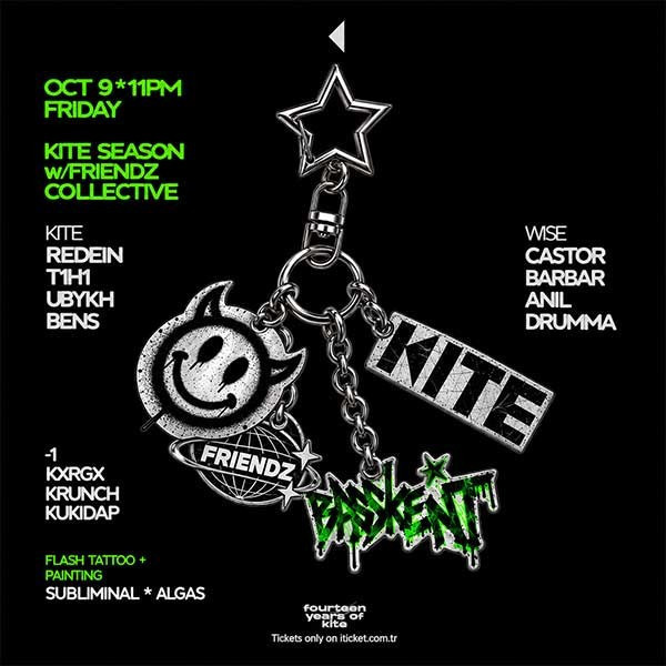 KITE SEASON w/ FRIENDZ COLLECTIVE