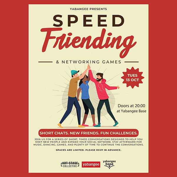 Speed Friending & Networking Games Night