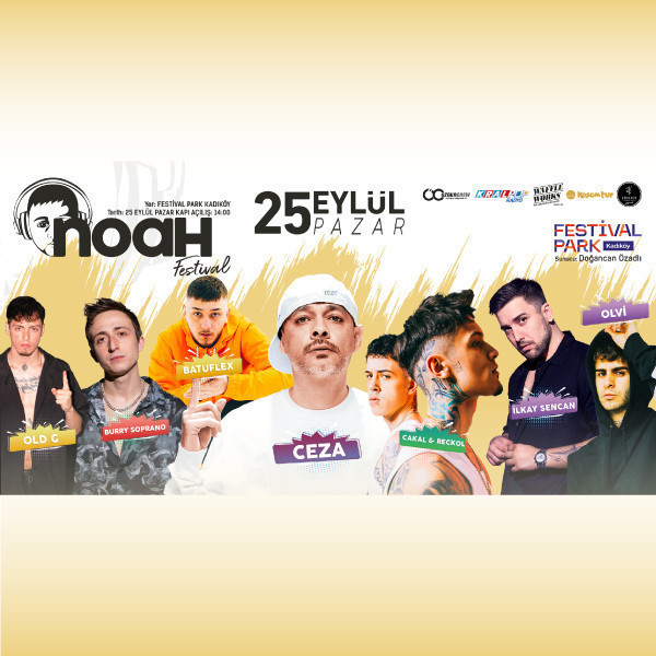 Noah Festival 4. Gün – Burry Soprano – Batuflex - Çakal & Reckol - İlkay Sencan - Ceza