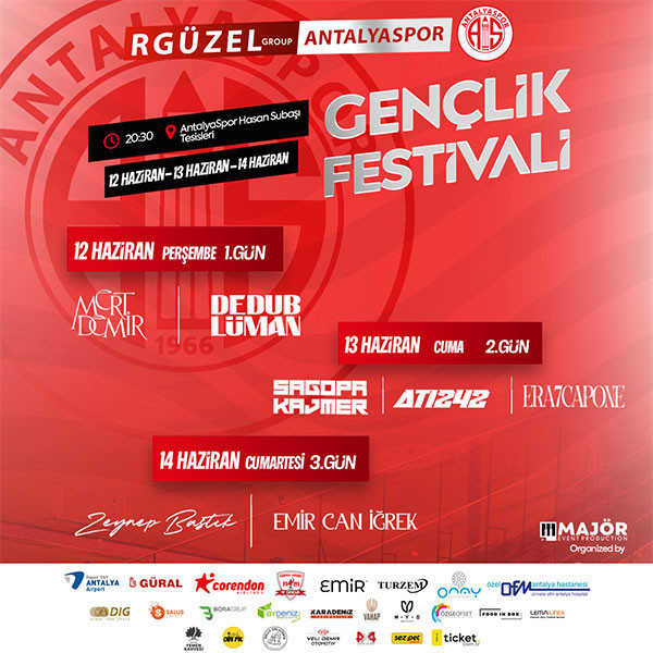 RGÜZEL ANTALYASPOR GENÇLİK FESTİVALİ