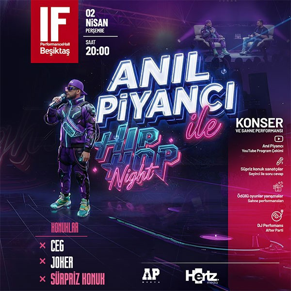 Anıl Piyancı İle Hip Hop Night