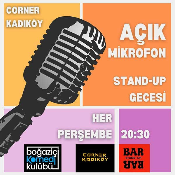 Kadıköy Açık Mikrofon Stand-up Gecesi