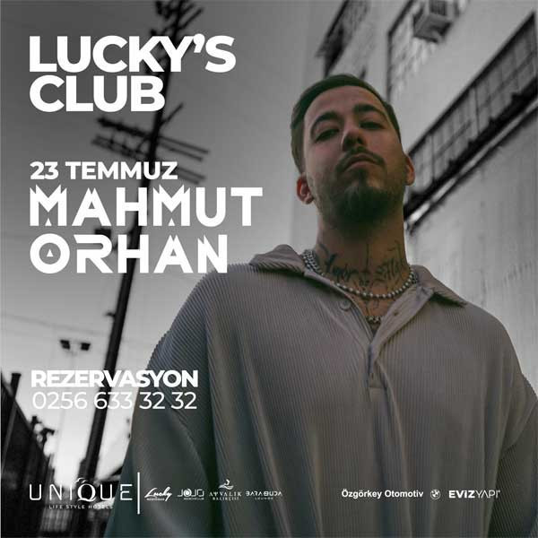 MAHMUT ORHAN AT LUCKY'S CLUB