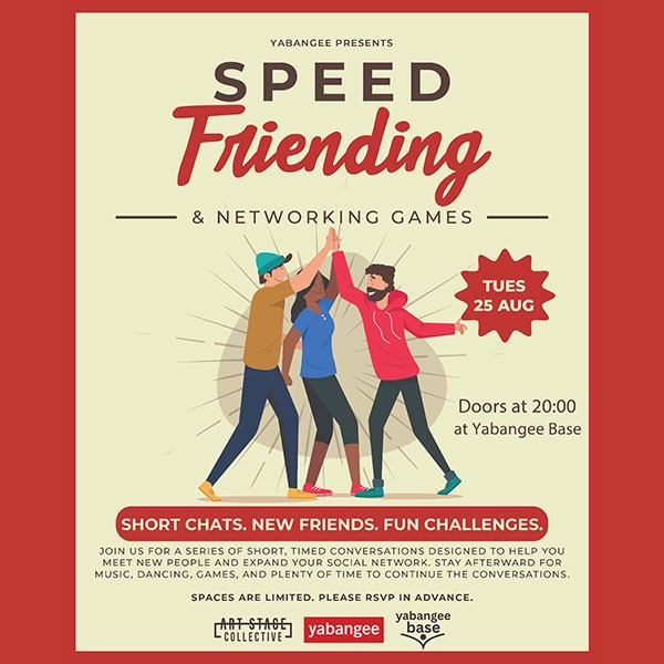Speed Friending & Networking Games Night