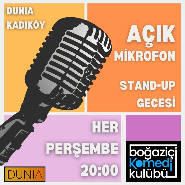 Açık Mikrofon Stand-up Gecesi