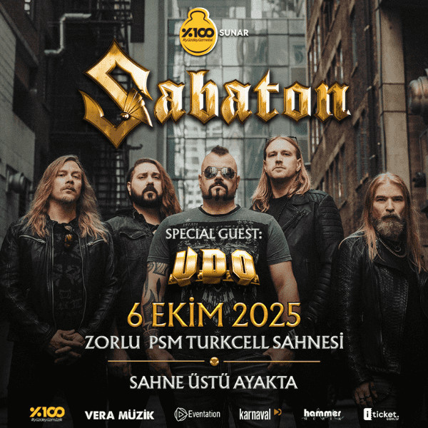 %100 Metal Sunar: Sabaton, U.D.O.